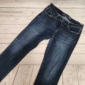 American Eagle Outfitters Dark Indigo Skinny Jeans